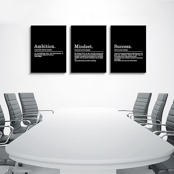 Inspirational Canvas Painting Wall Art -EPHANY ART, Mindset Quotes Prints - Image 2