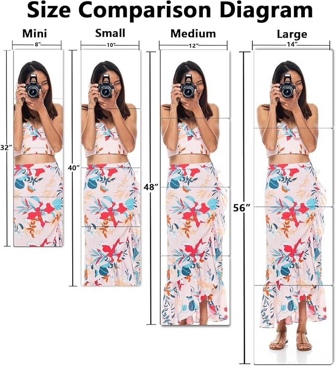 Unbreakable Full Length Wall Mirror, The Door Mirror, Acrylic Kids Shatterproof - Image 3