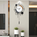 Large Wall Clocks for Living Room Decor Modern Silent Wall Clock Battery by CreativeWallClock