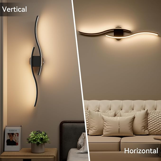 hunhun 40 Inch Battery Operated Wall Sconces, Wireless Wall Sconce - Image 5