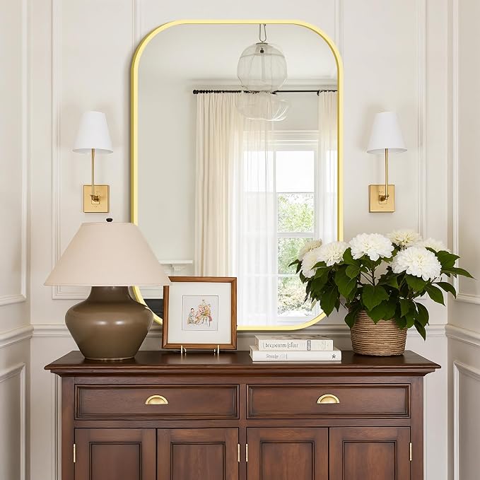 Bathroom Mirror for Wall, HD Reflection Shatterproof Mirror for Living Room - Image 8