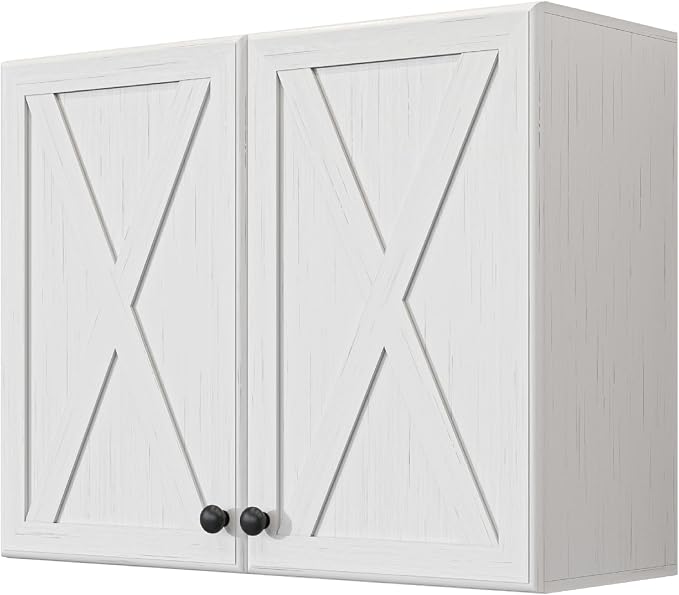Furnaza Farmhouse Large Wall Cabinets by Furnaza