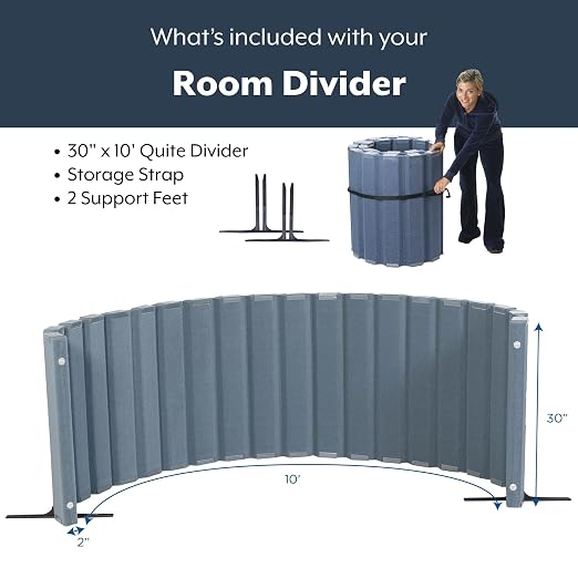 Angeles 30" x 10' Quiet Divider - Image 3