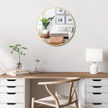 Itrue 12 Inch Small Round Wall Mirror, Not Full Size by Villacola