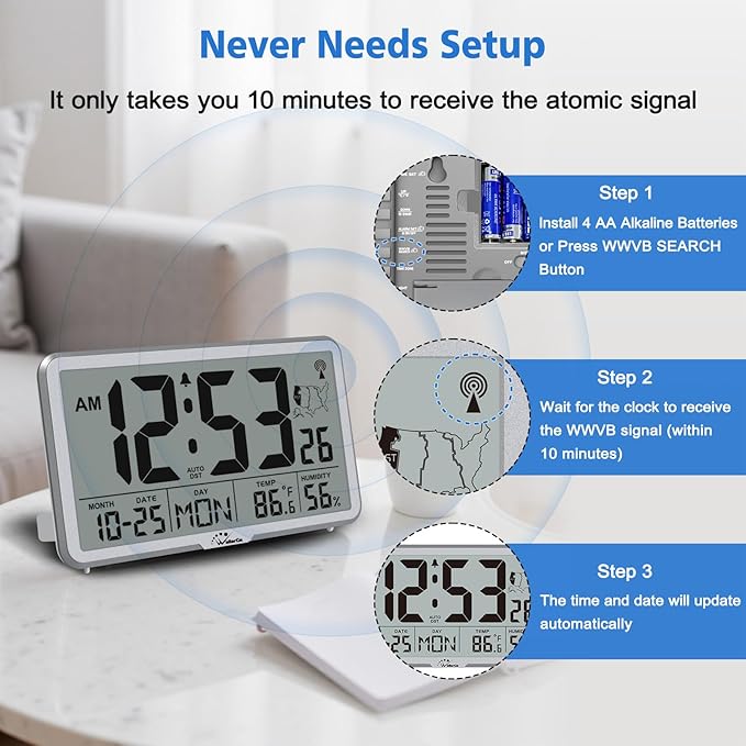WallarGe Atomic Wall Clock - Image 3