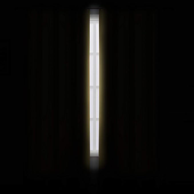LEMOMO Yellow Thermal Blackout Curtains/42 x 84 Inch/Set of 2 Panels Room - Image 3