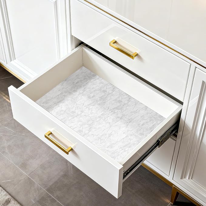 White Velvet Wallpaper Self Adhesive Felt Drawer Liner Crushed Luxury Velvet - Image 3