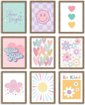 tgguytiy 9 Pcs Girls Room Wall Art Set, Cute Inspirational Nursery Decor by Unknown