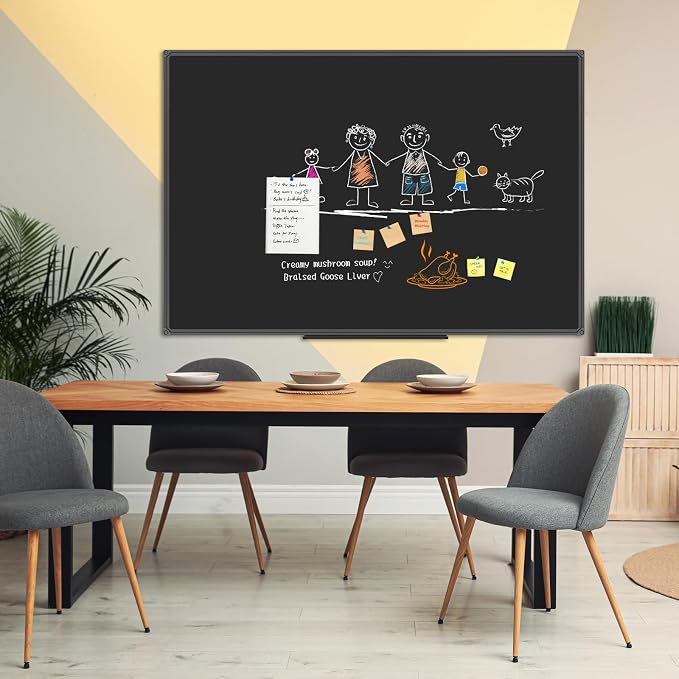 JILoffice Magnetic Chalkboard/Black Board 60 x 40 Inch - Image 7