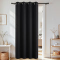 Joydeco Blackout Door Curtain for Doorway Privacy 84 Inches Long, Grommet by JOYDECO