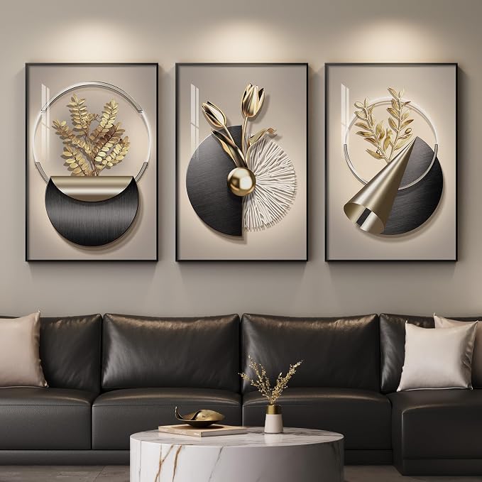 Large Framed Modern Elegant Wall Art by Cuspin