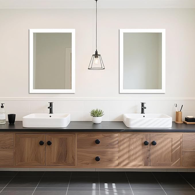 Ruomeng Rectangular Wall Mirror 24" x 36" - Image 3