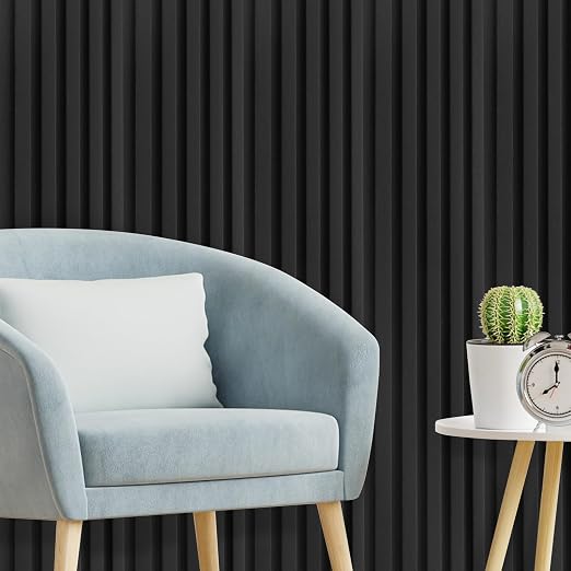 Art3d WPC Slat Wall Panels, Living Room - Image 7
