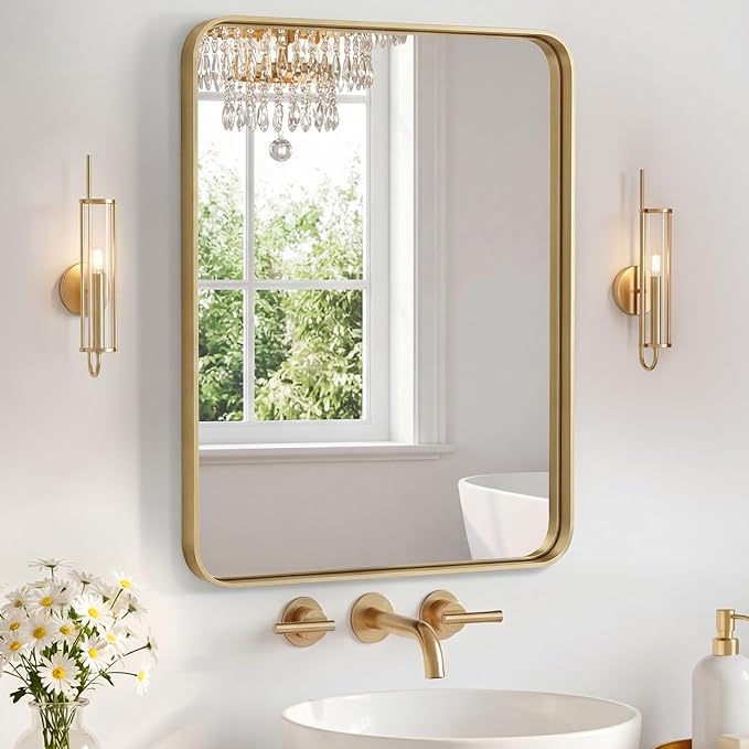 NEWBULIG 16X20 Inch Bathroom Mirror by NEWBULIG