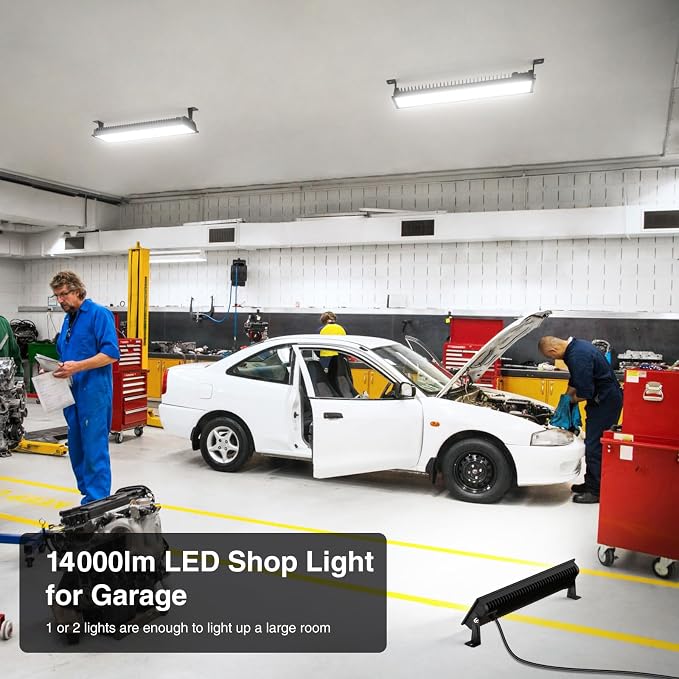 Onforu LED Shop Lights, 100W 14000lm Ultra Bright LED Work Lights - Image 2