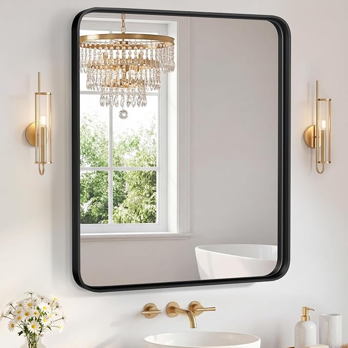 NEWBULIG 36X40 Inch Bathroom Mirror by NEWBULIG