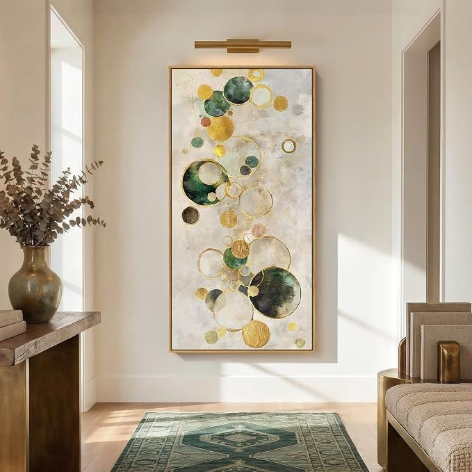 Extra Large Framed Abstract Canvas Wall Art - Image 4