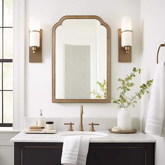 WallBeyond Wood Bathroom Mirrors by WallBeyond