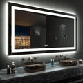 LOAAO 60”X30“ RGB LED Bathroom Mirror by LOAAO