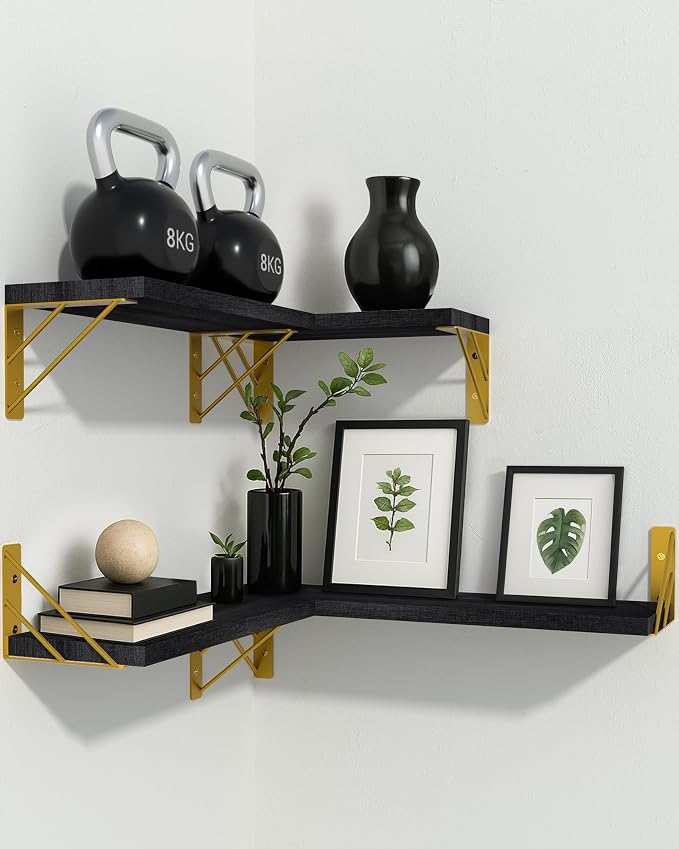 BAYKA Floating Shelves for Bedroom Decor, Wall Shelves for Storage, Wall - Image 9