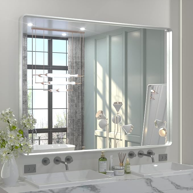 TETOTE 48 x 36 Inch Silver Mirrors by TETOTE