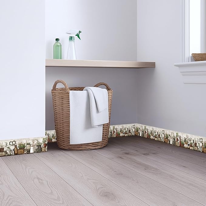 Farmhouse Peel and Stick Wallpaper Border - Image 4