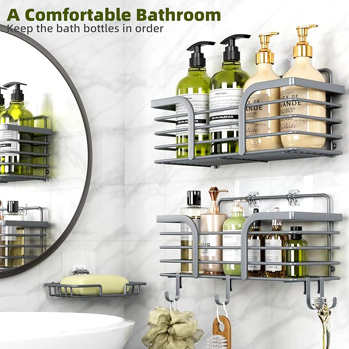 Yougai Shower Caddy, Shower Organizer - Image 3