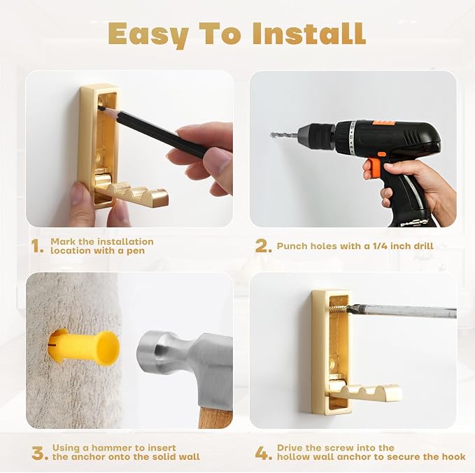 Folding Coat Hooks - Image 9