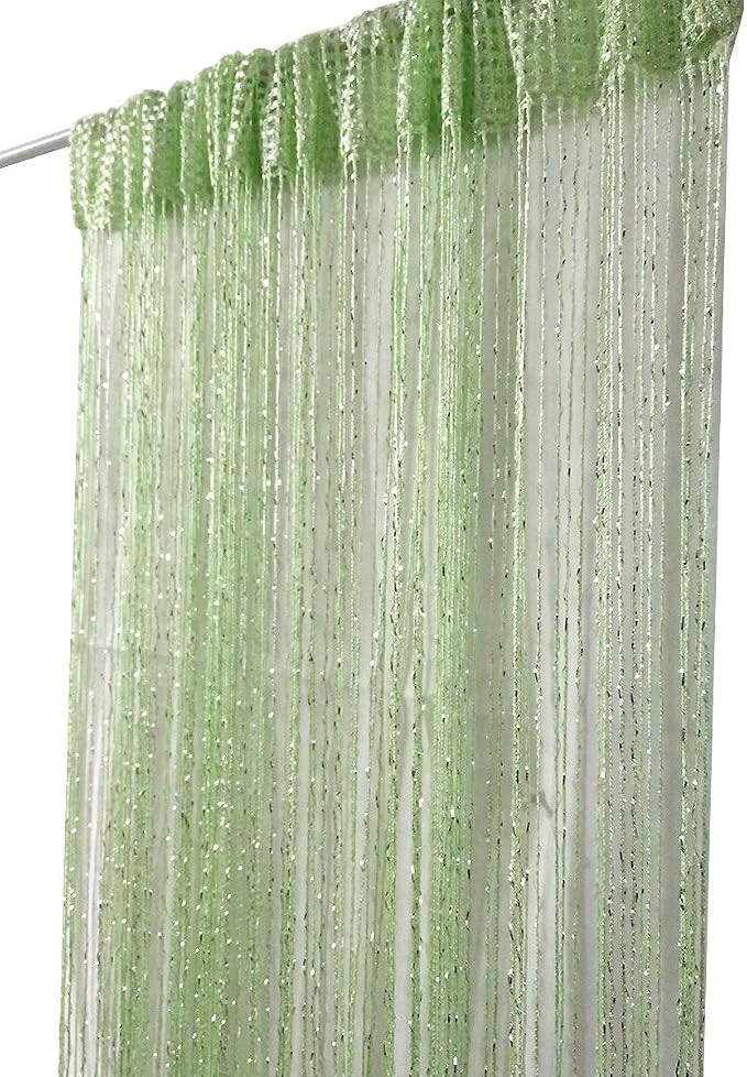 ave split Decorative Door String Curtain Wall Panel Fringe Window Room Divider - Image 8
