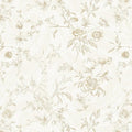 Ismoon Peel and Stick Wallpaper Floral Vintage Stick on Wall Paper Beige French by Ismoon