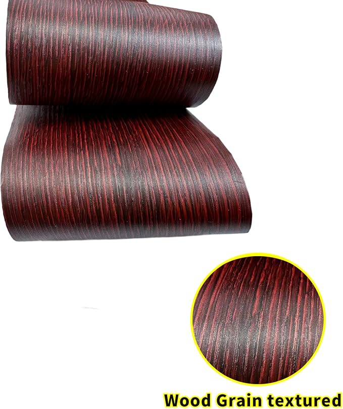 Teemall 10M Black Wood Grain Removable PVC Waterproof Border Wall Decor - Image 4