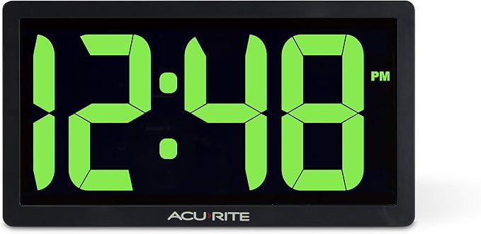 AcuRite 75112M 10-inch LED Digital Clock by AcuRite