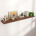 Floating Shelves for Wall 55 inch Long, Engineered Wood Large Wall Shelves by Venusmiles