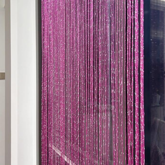 ave split Decorative Door String Curtain Wall Panel Fringe Window Room Divider - Image 6