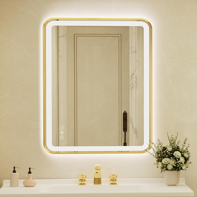 32x40 Inch LED Bathroom Mirror by Unknown