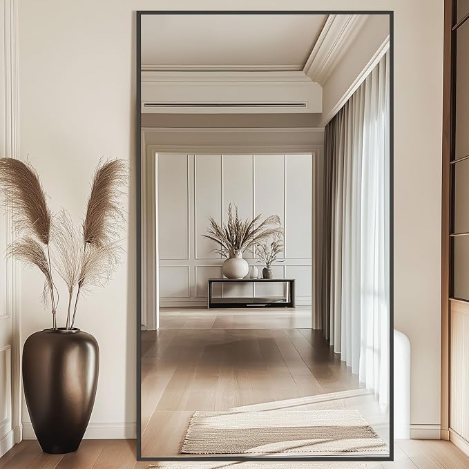 82"X44" Oversized Floor Mirror Full Length, Extra Large Standing Mirror - Image 3