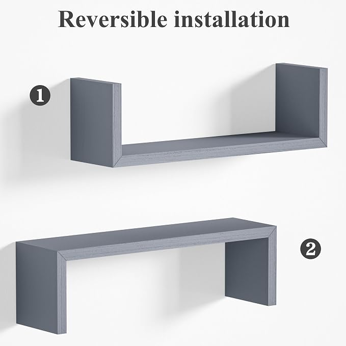 SRIWATANA Floating Shelves for Wall, Wall Shelves for Bathroom, Living Room - Image 7
