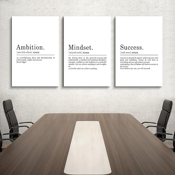 EPHANY ART - Inspirational Canvas Prints - Mindset Quotes, Motivational Wall - Image 4