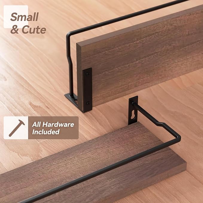 RICHER HOUSE Floating Shelves, Small Wall Shelf - Image 4