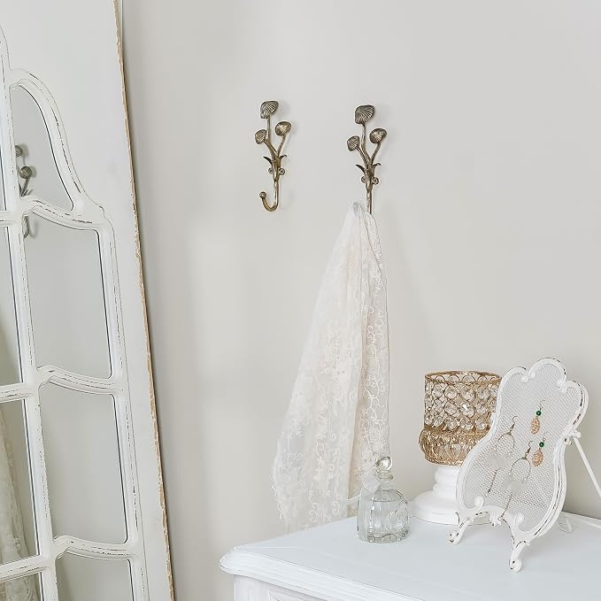 SOFFEE DESIGN 2pcs Metal Gold Coat Hooks - Image 3