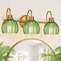 Bathroom Light Fixtures, Brushed Gold Vanity Lights by Meybiok