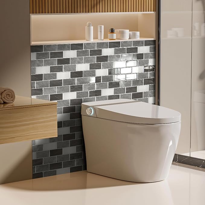 Art3d Peel and Stick Granite Wall Tiles – 12"x12" Thicker Design Backsplash - Image 4