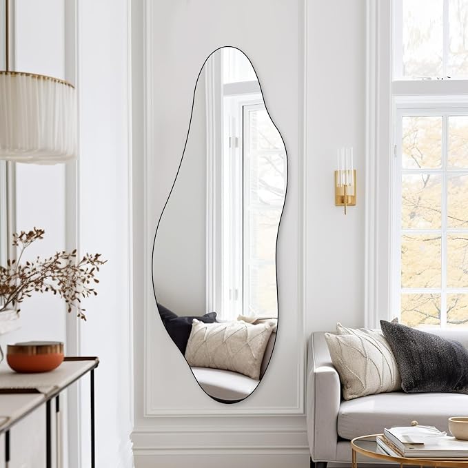 QDSSDECO Full Length Mirror 63"x24" Irregular Wall Mirror Star Frameless - Image 4
