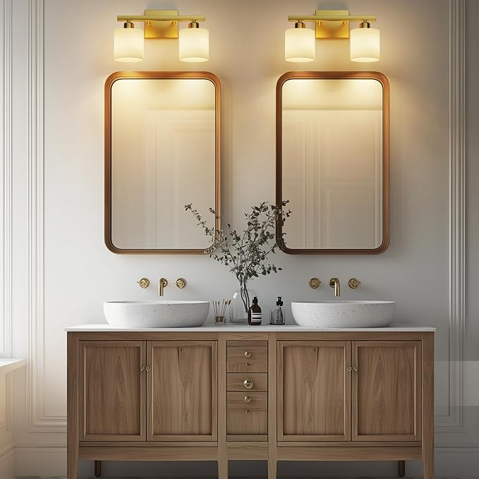 PARTPHONER Bathroom Light Fixtures, Bathroom Lighting Fixtures Over Mirror - Image 8