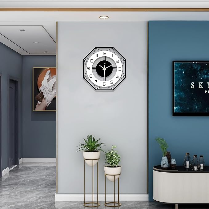 Large Wall Clocks for Living Room Decor Modern Silent Wall Clock for Home House - Image 2