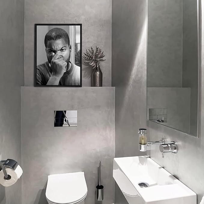 Funny Bathroom Canvas Wall Art Set of 2 - Image 7