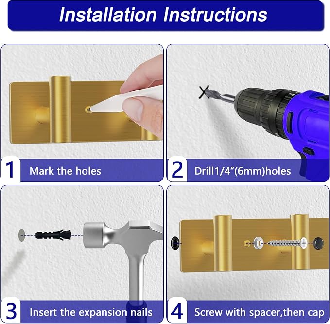 Bntuk Coat Rack Wall Mount - Image 4