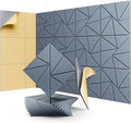 12 Pack Acoustic Panels, Sound Proof Foam Panels by LEIYER