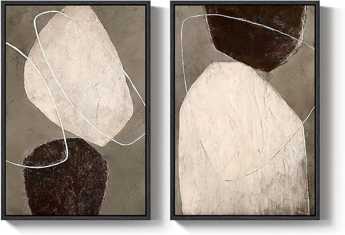Framed Modern Abstract Wall Art - Image 9