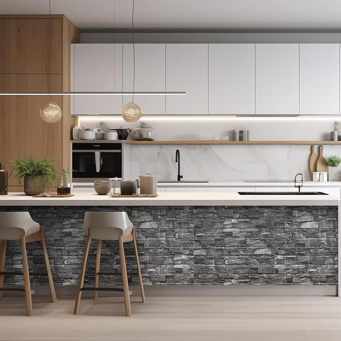 Yutianli 20PSC 3D Wall Panels Peel and Stick Faux Brick Wall Panels - Image 3